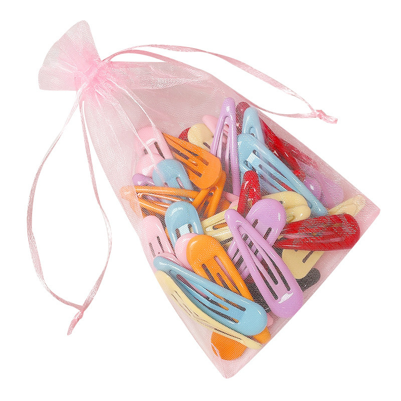 Wholesale popular hair clips, macaron hair clips, Hyuna candy color resin bangs clips, girl heart resin bb clips Item Picture