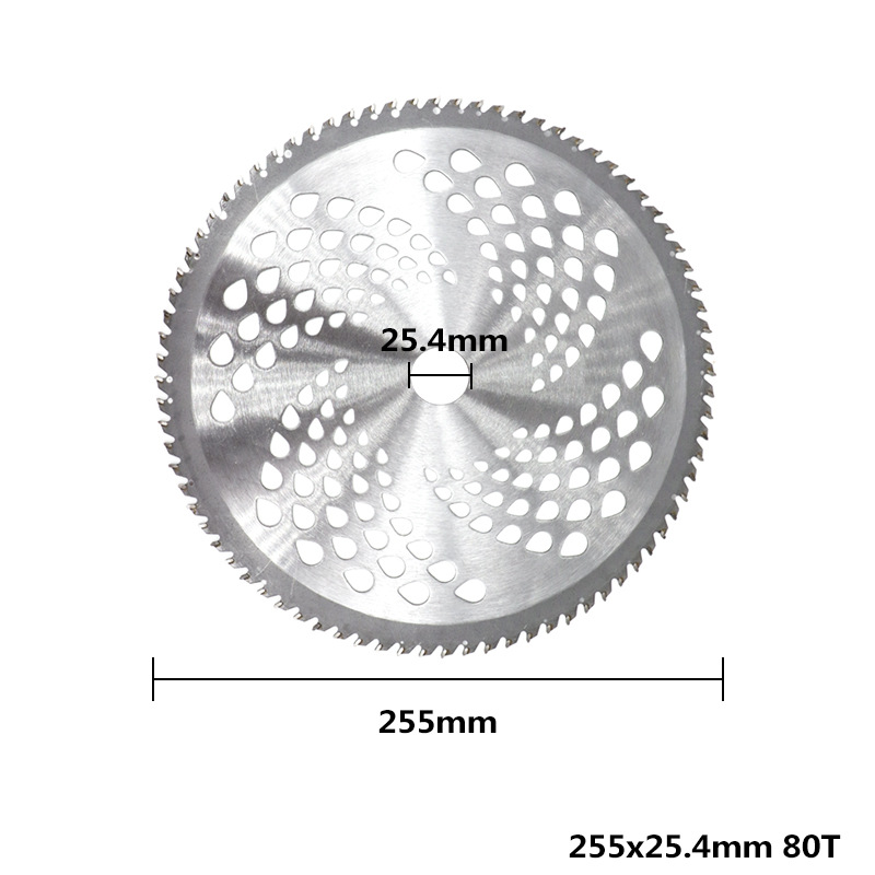 Lawn mower alloy blades 40, 60, 80 tooth round alloy saw blades, lawn mower brush cutter, lawn mower saw blade accessories undefined