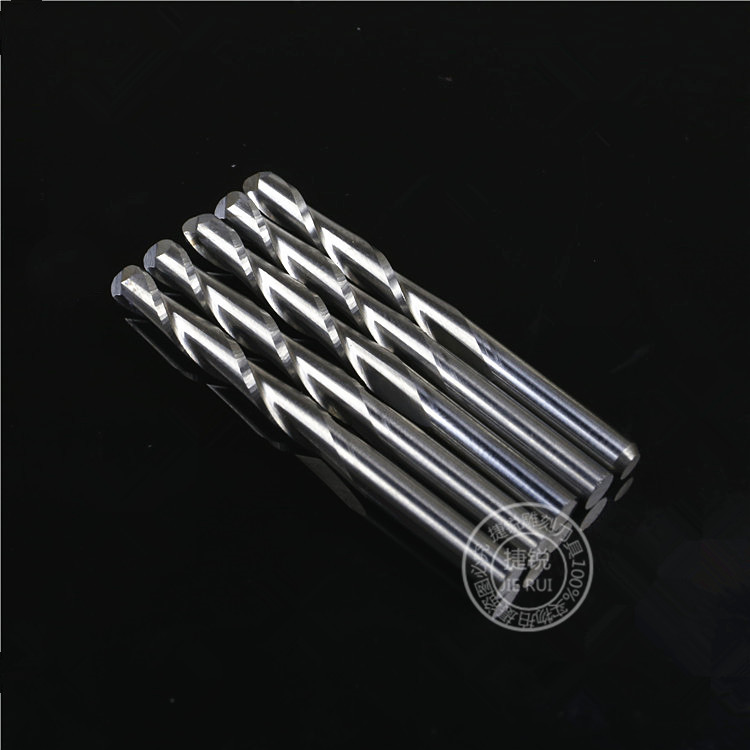 Jierui 3.175MM double-edge helical ball end mill CNC computer woodworking engraving machine tool relief roughening tool Application Scenario