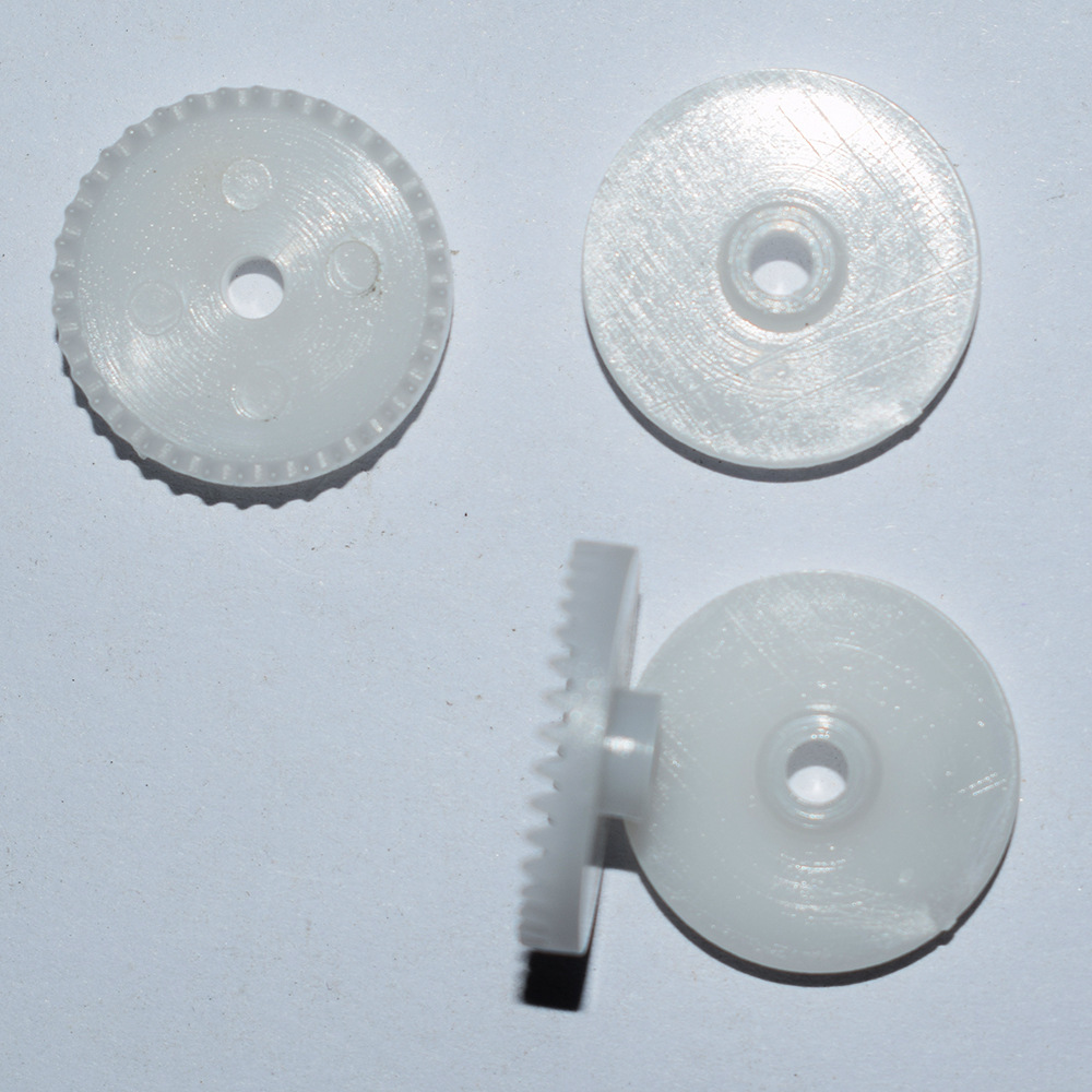 10 sets of 0.5-module 36-tooth crown gear C363A angular steering difference crown plastic gear toy accessories details Picture