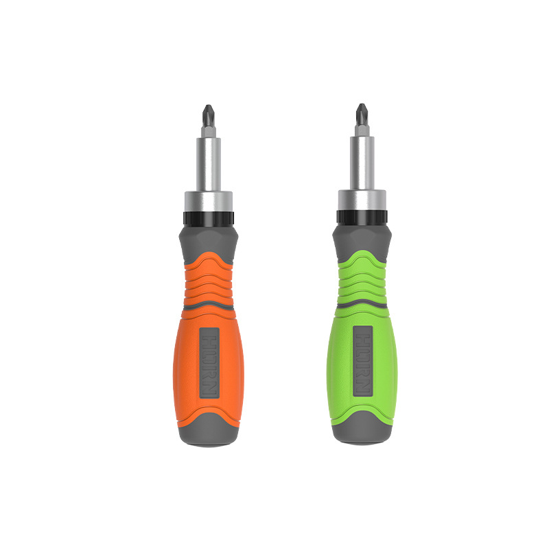 Ratchet screwdriver set, an industrial-grade multi-specification auto repair tool 11-in-1 precision cross-border bestseller Item Picture