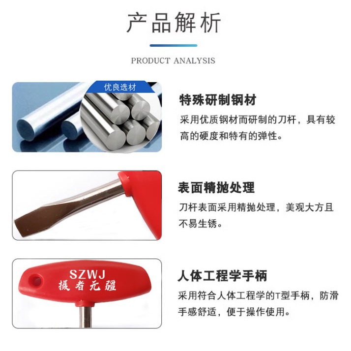 1/4 3/8 flat-head screwdriver, wrench, iron head screwdriver, TILTA head quick-release plate screwdriver, tightening tool details Picture