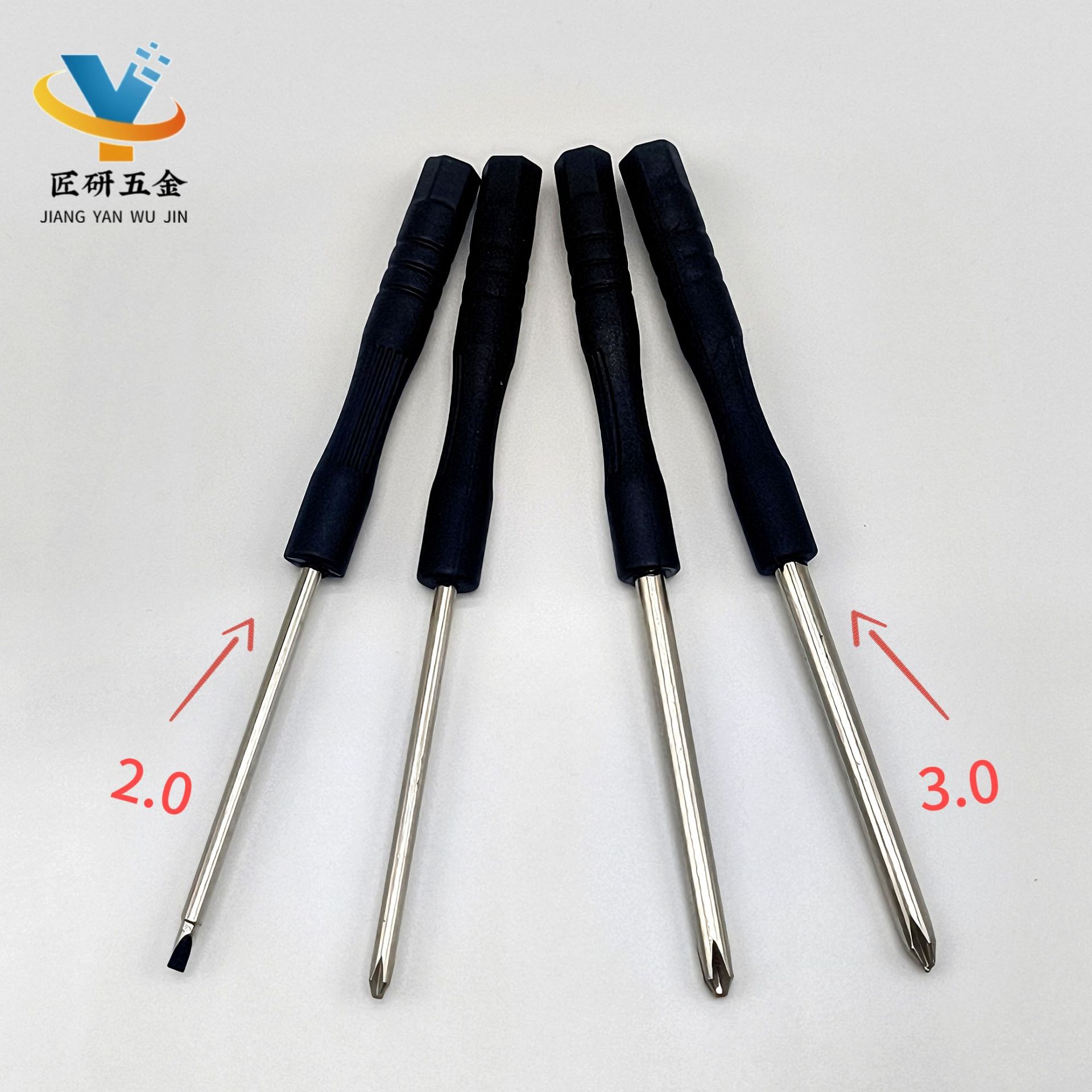 Factory direct supply of 2.0/3.0 various cross-shaped mini screwdrivers, 80mm, toys, screw screwdrivers, mobile phones details Picture