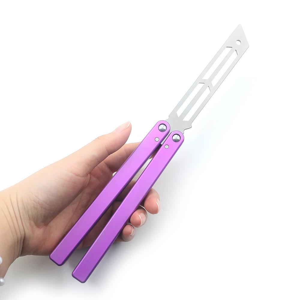 SF Suifeng Squid V2.0 Butterfly Knife, uncut practice training knife, fancy practice tool, quick practice, portable Specification drawing