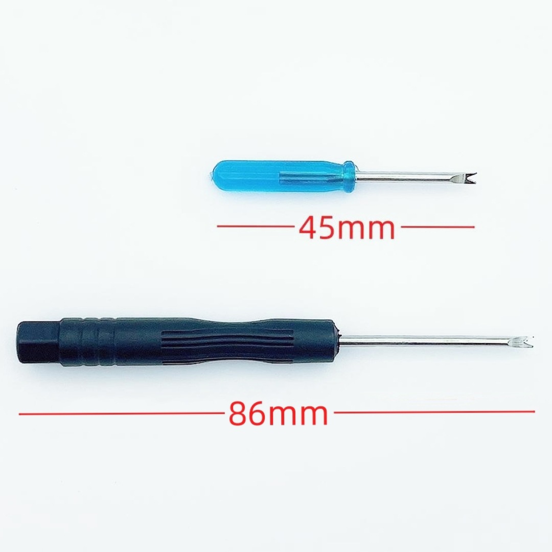 2.0 Fork-type screwdriver, lug screwdriver, watch adjuster, 2.0 V-type flat-head small screwdriver, watch strap changing screwdriver Specification drawing