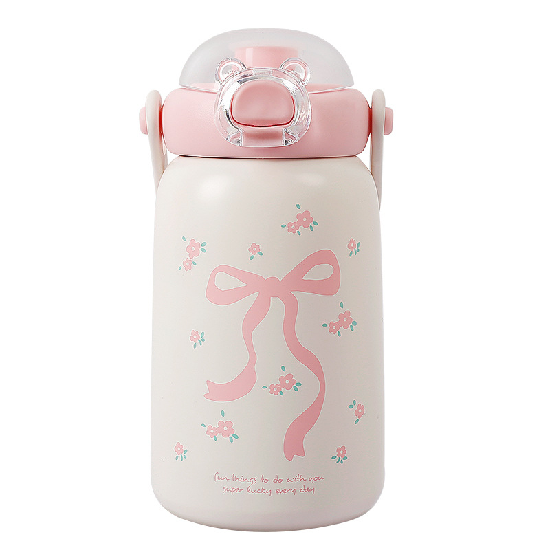 New insulated cups, simple student and children's water cups, women's office drinking cups, high appearance level, large-capacity portable cups Item Picture