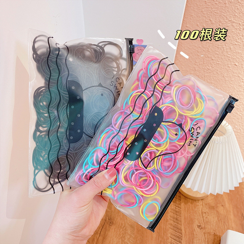 Super cute rubber bands for children and babies to tie their hair in small sizes without damaging their hair. Cartoon princess headwear and hair ties for girls Specification drawing