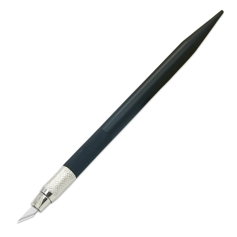 Engraving pen knife, hand-engraved planner, rubber stamp, paper-cutting special color knife handle, metal engraving knife blade Item Picture