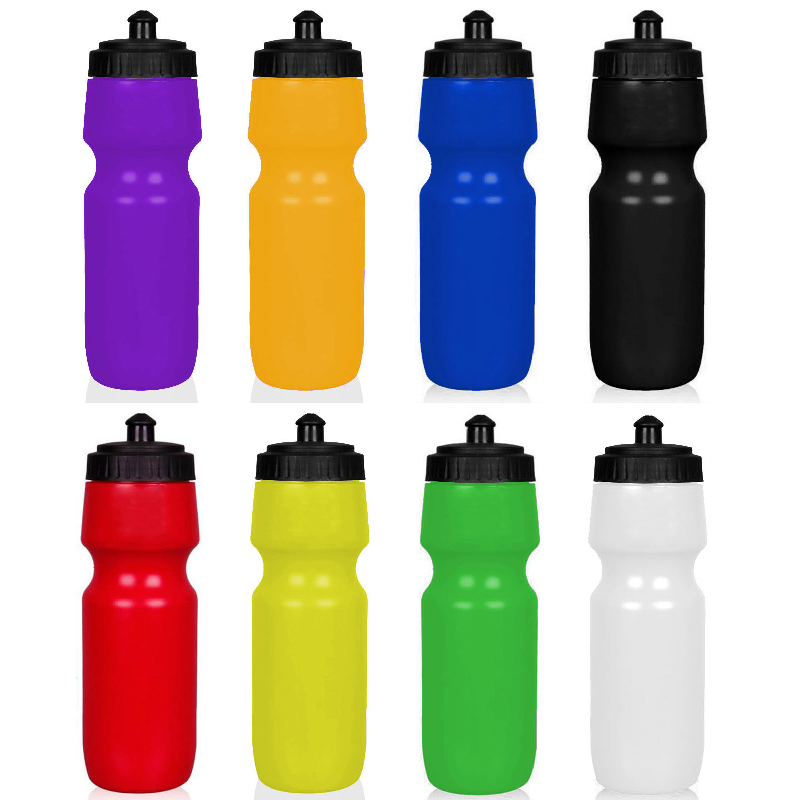 720ML plastic sports water bottle, outdoor sports bicycle extruded water bottle, logo printed, in stock Specification drawing