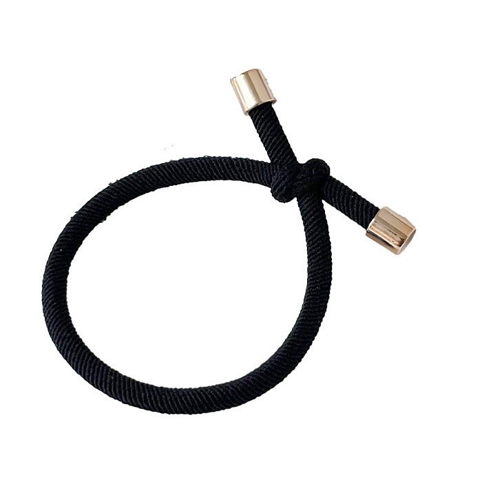 Dongdaemun, South Korea, high-elasticity basic rubber band women's hair tie, ins hair band, high ponytail hair tie, bun hair tie Item Picture