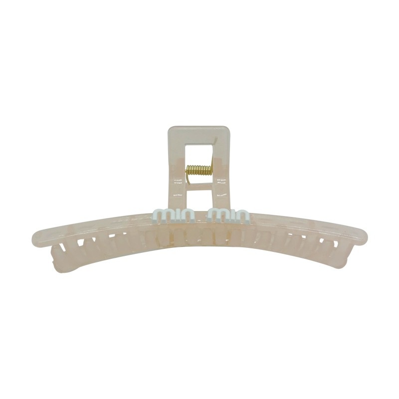 Jelly-colored sweet and girlish letter grabber, a new trendy shark clip for the back of the head with a large volume of hair in 2023 Item Picture