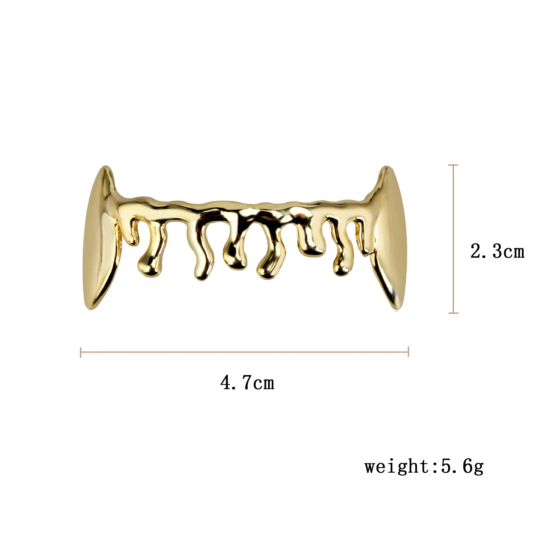 European and American style hip-hop braces Flame are selling well. Hiphop braces Vampire Irregular teeth grills Flame Item Picture