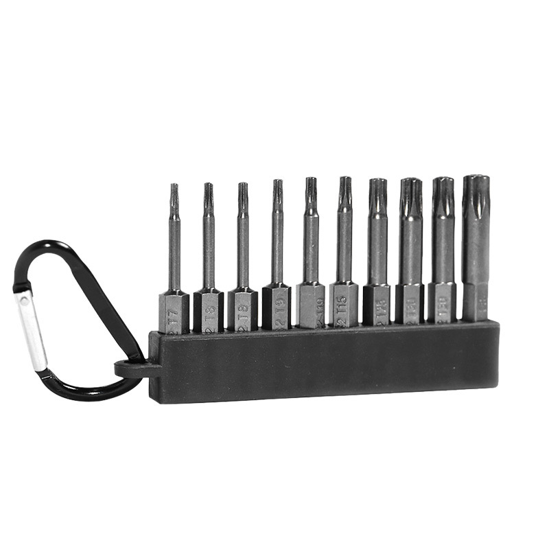 T-type socket strong magnetic Allen star screwdriver, magnetic hole star-shaped flower screwdriver, cross-shaped screwdriver head Item Picture