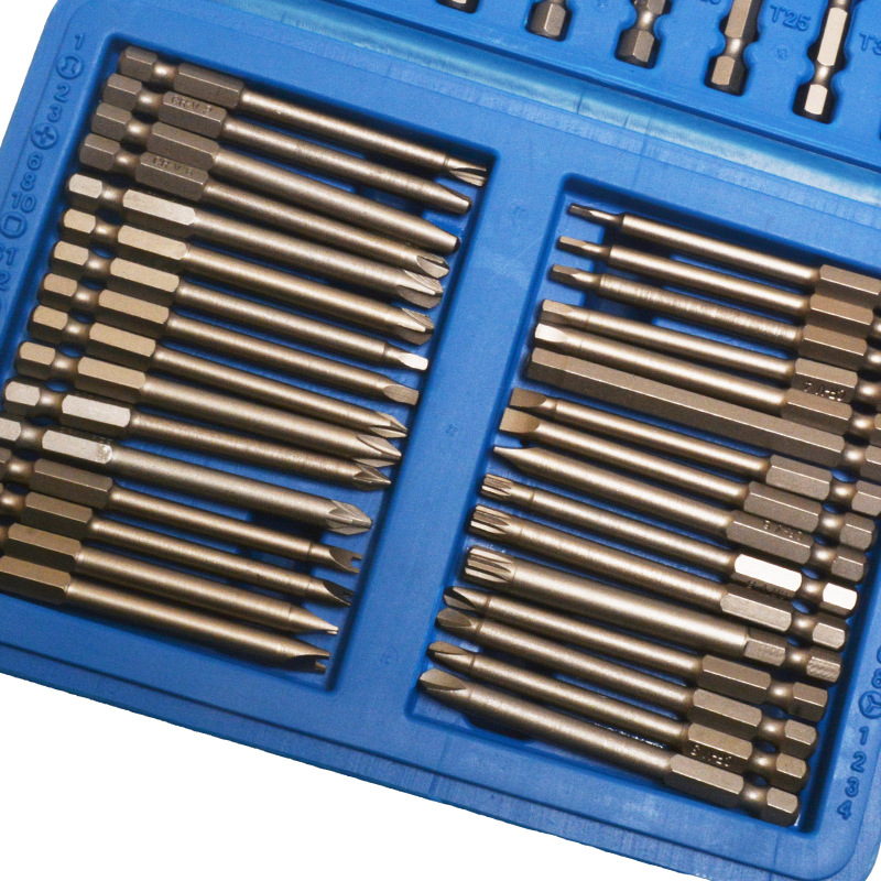 A complete set of electric screwdriver, fully automatic hand drill and screwdriver bits, 50PC, 36PC screwdriver bit combination sets Specification drawing