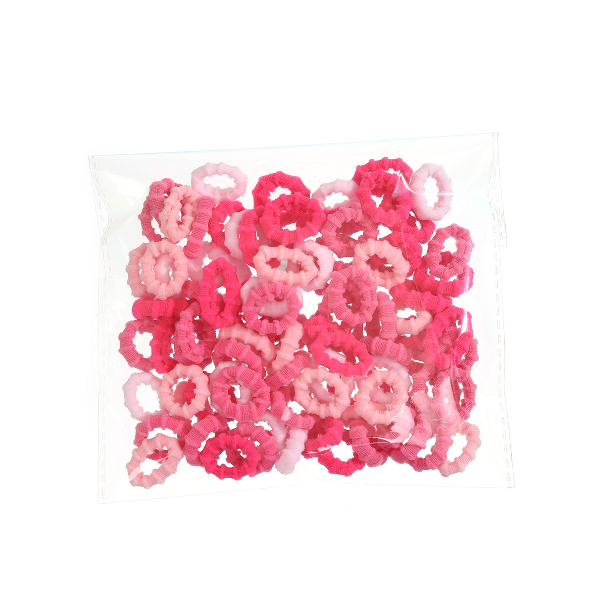 Children's anti-slip and non-hair-damaging towel ring, girl's thumb rubber band hair tie ring, high-elasticity rubber band baby hair tie Item Picture