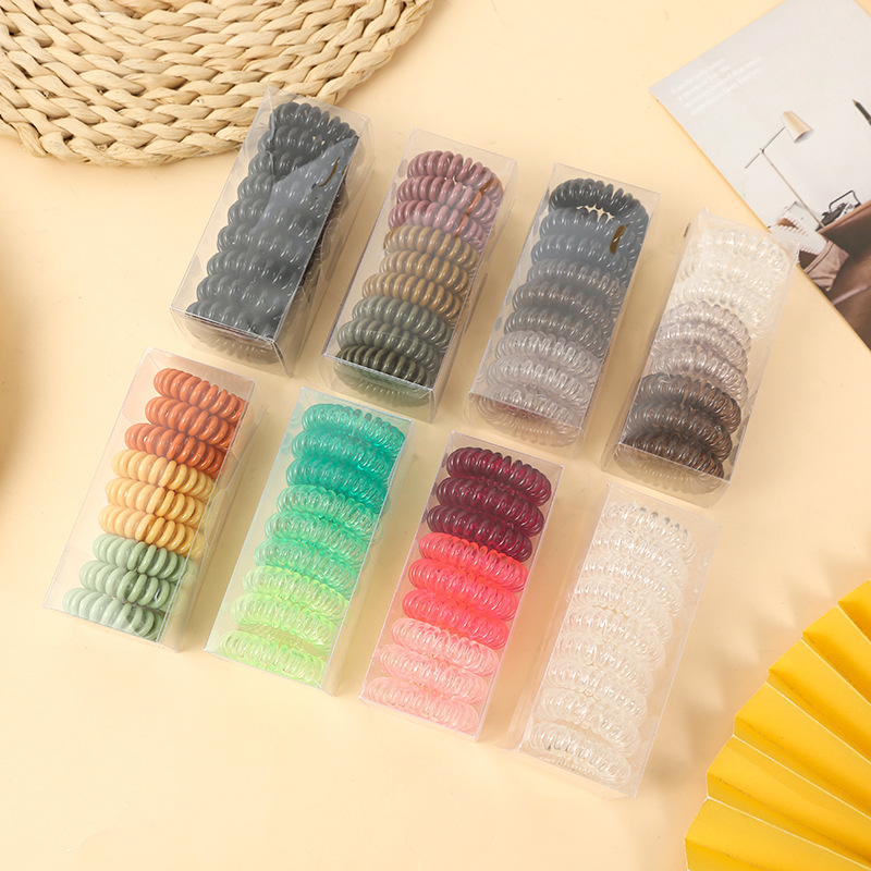 Phone circle headwear, hair tie, high elasticity, no hair strangling, ins style, fresh and versatile, high-end feel, 2025 new style full figure