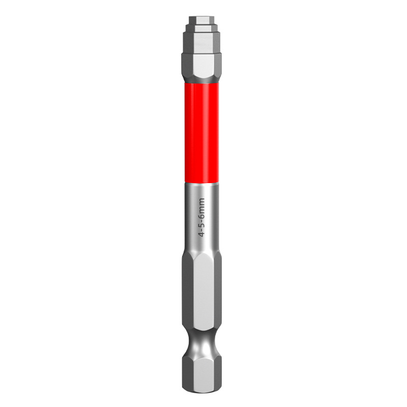 Pagota-shaped hex socket handle wrench, strong magnetic tungsten steel electric screwdriver head, hand drill, air screwdriver, impact head Item Picture