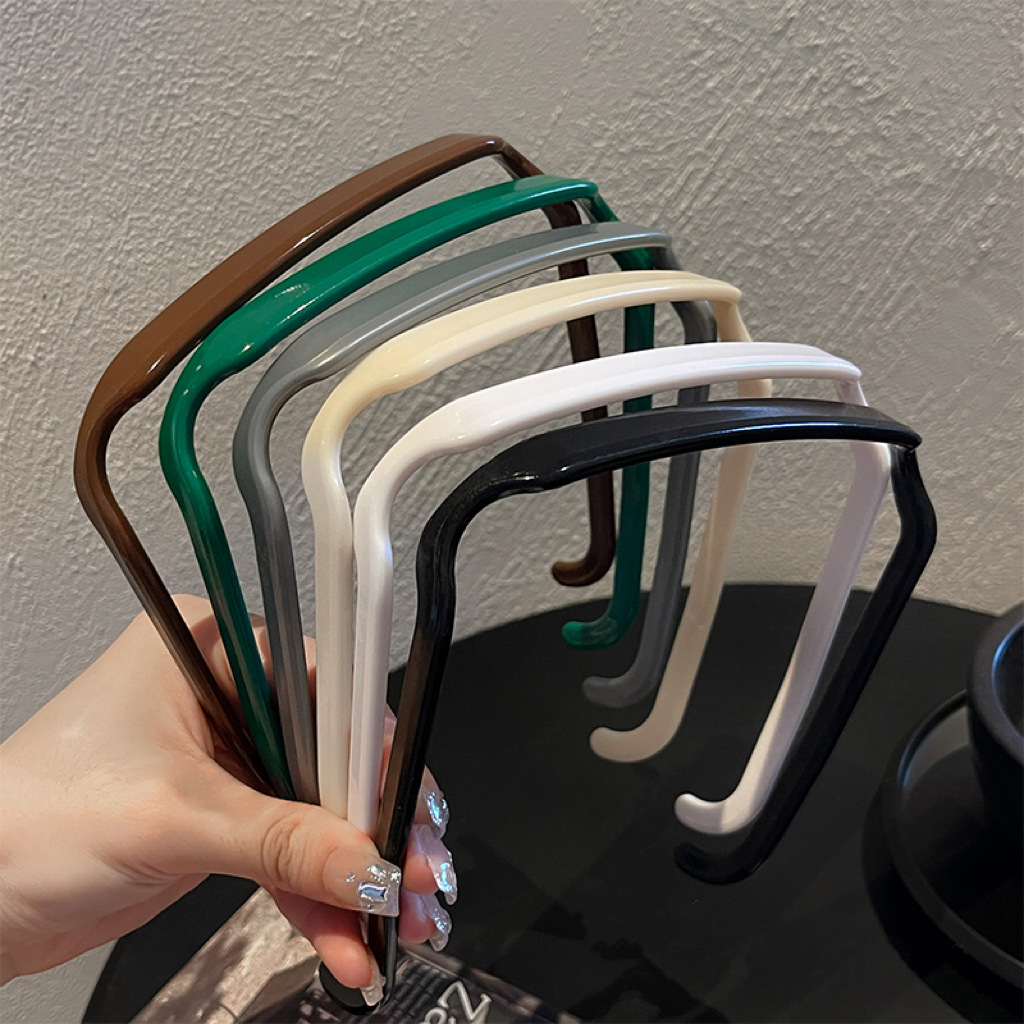 Square hair band, sunglasses, headband, women's 2023 new style hair press, hair tie, hair accessory, curling hair fixing wonder, sunglasses, hair clip full figure