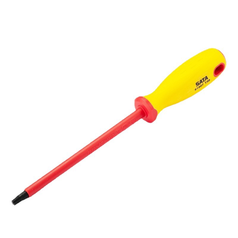 Shida VDE insulated patterned screwdriver, electrician's special screwdriver, high-voltage resistant new energy screwdriver, taper tool Item Picture