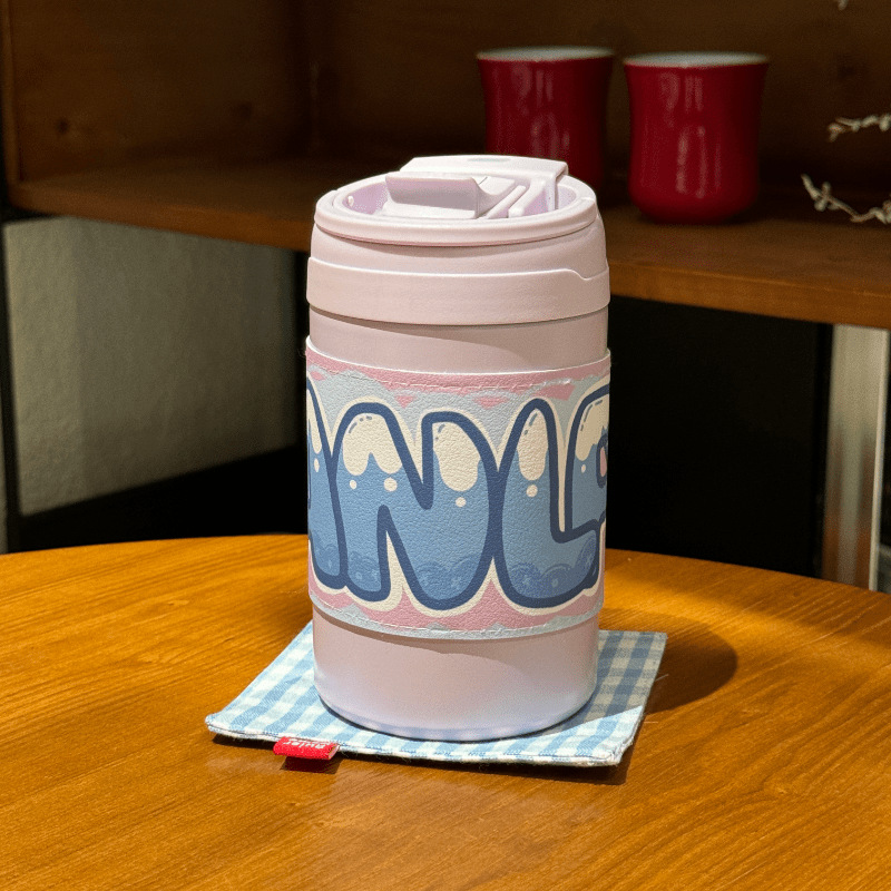 High appearance level, simple and portable hand-held water cup, 316 stainless steel cold insulation cup, portable coffee cup, insulated cup for girls full figure