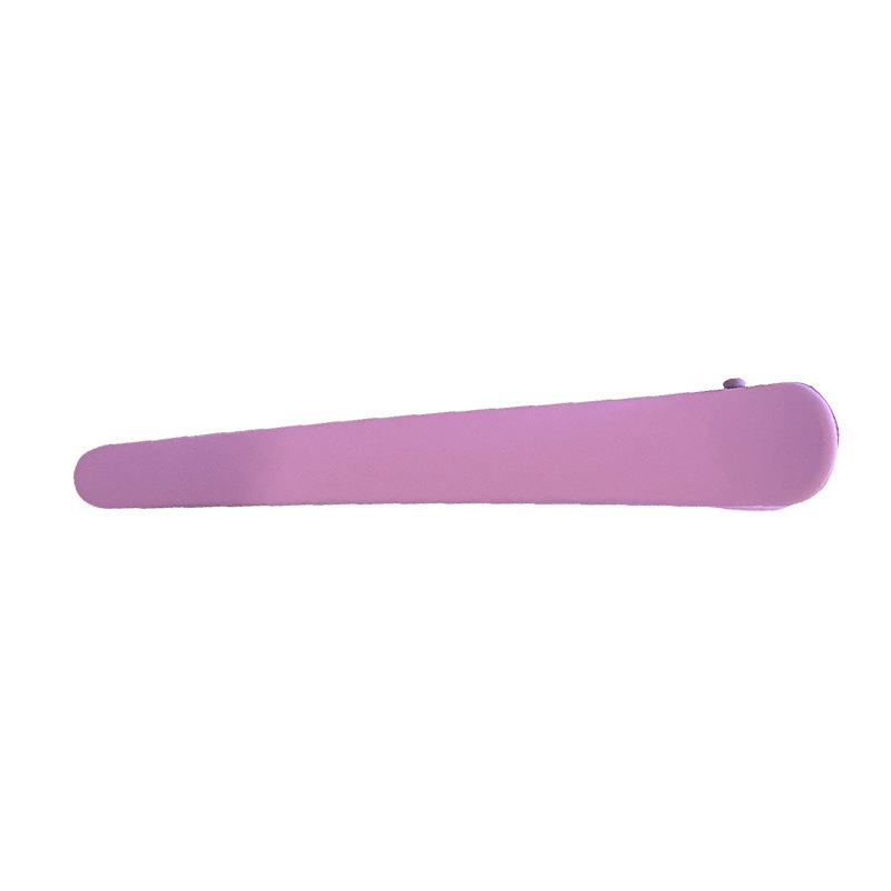 Korean colorful hairpins for women, candy-colored matte simple one-piece hairpins, new versatile side bangs hairpins for washing face Item Picture