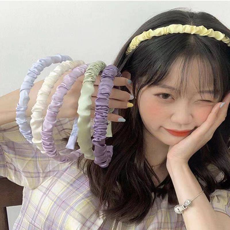 The 2022 new headband, a popular hair tie and headband, is specially designed for women to wash their faces in spring. It is also a summer hair clip and hair pressure accessory Specification drawing