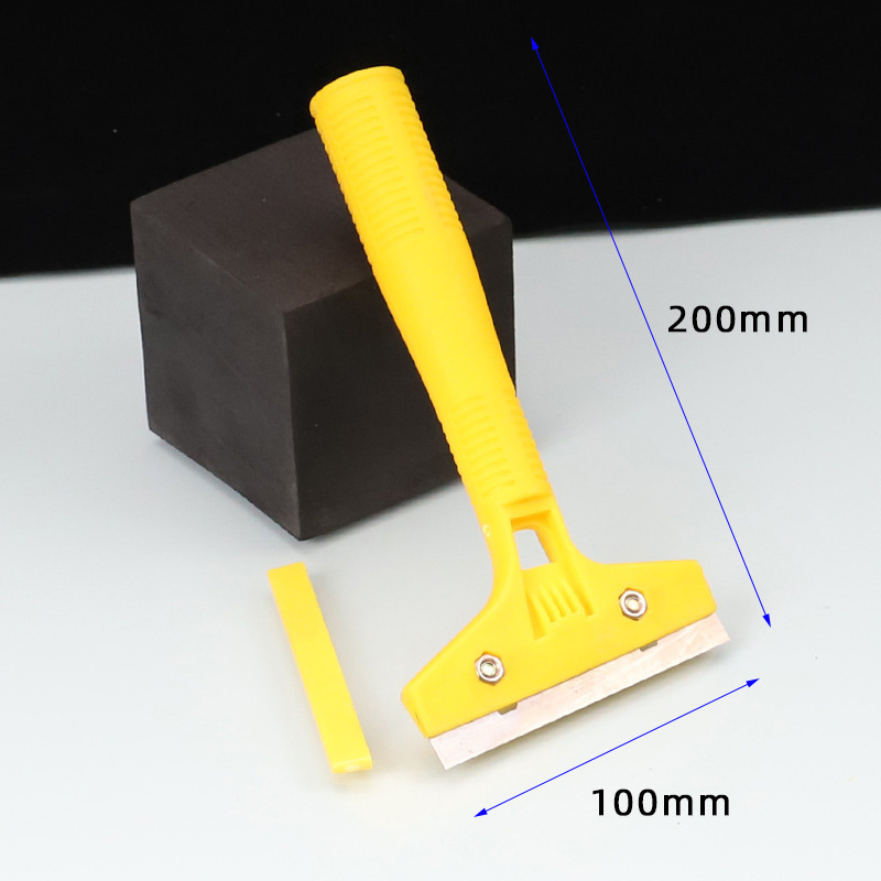 Scraper, cleaning knife, grouting small scraper, scraper, glue removal and glue removal magic tool, glass tile initial cleaning and maintenance tool blade Specification drawing