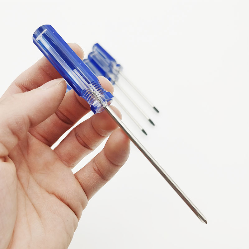 Mini manual screwdriver 3mm straight cross game console disassembly tool, small screwdriver t8 screwdriver wholesale details Picture