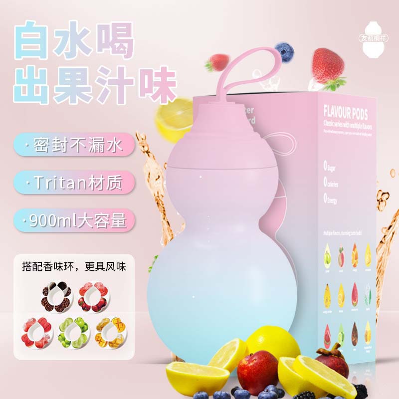 Cross-border bestseller, sugar-free and caloric gourd tritan material scented cup, plant-scented ring, Chinese trend style scented cup Application Scenario