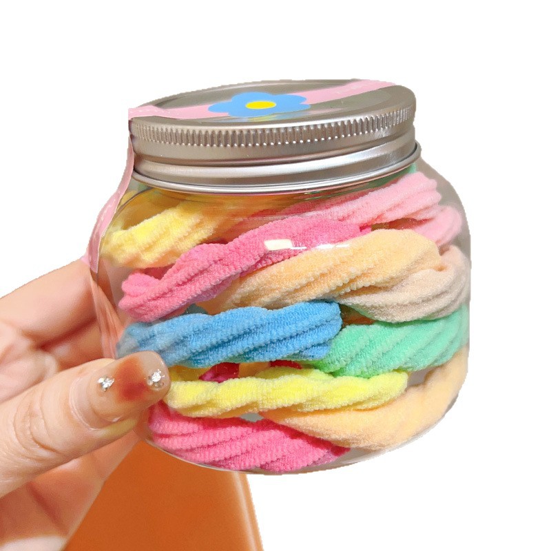 Children's elastic hair band with high elasticity, girls' hair ties, little girls' rubber bands, baby hair ties and headwear Item Picture