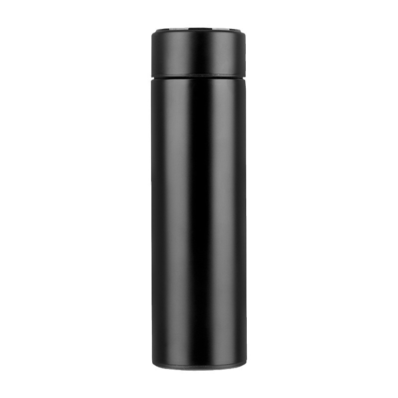 304 stainless steel vacuum insulated cup, simple household smart temperature display straight cup, portable car business gift cup Item Picture