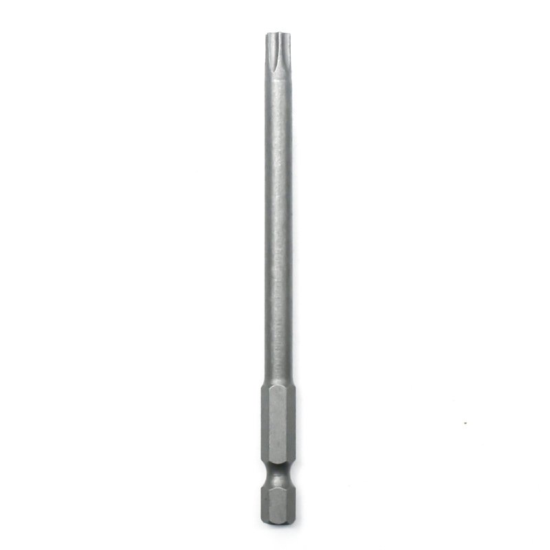 Factory wholesale of 50-75-100mm hollow plum blossom extended S2 batch head hexagonal handle screwdriver head screwdriver taper sets Item Picture