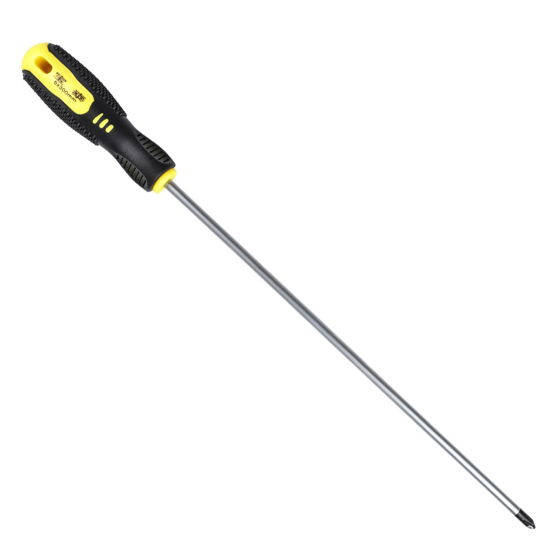 Multi-functional extended screwdriver with one cross, industrial-grade long strong magnetic screwdriver, household repair and disassembly for washing machines Item Picture