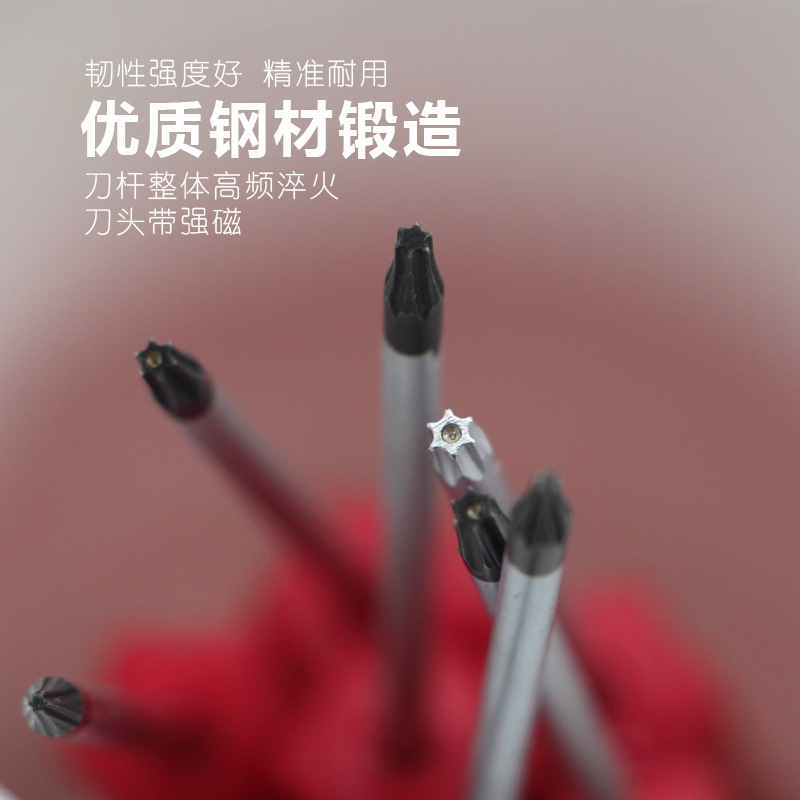 Screwdriver T4, T5, T6, T7, T8, T9, T10 details Picture