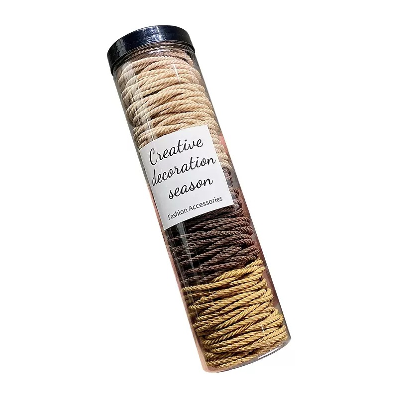 High-elasticity rubber band for girls to tie their hair, simple and elegant. 2022 new style rubber band hair band, durable hair Item Picture