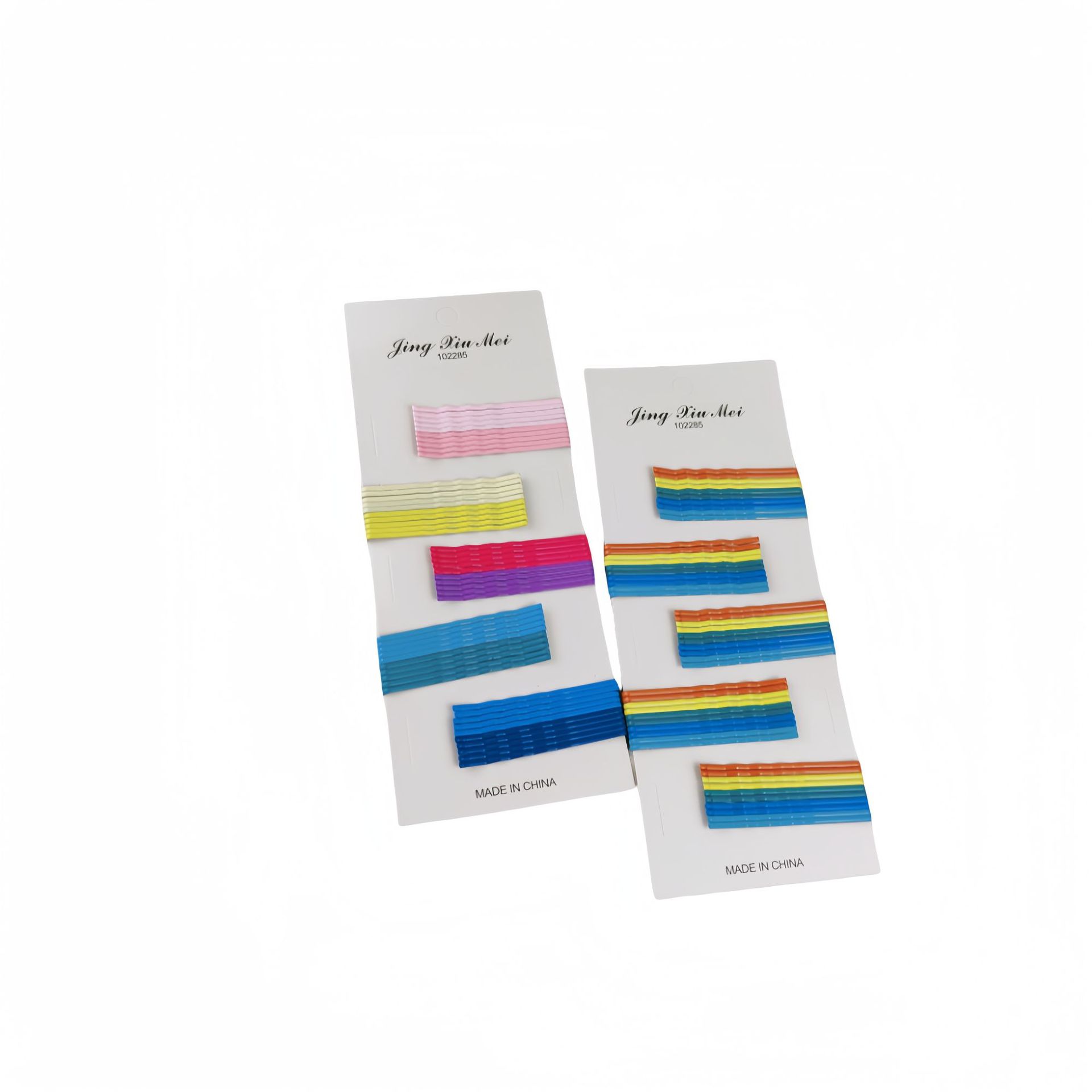 Colorful hair clips, one-piece clips, simple and popular Instagram clips, headwear, hair clips, hair clippers, bangs clips for young girls Item Picture