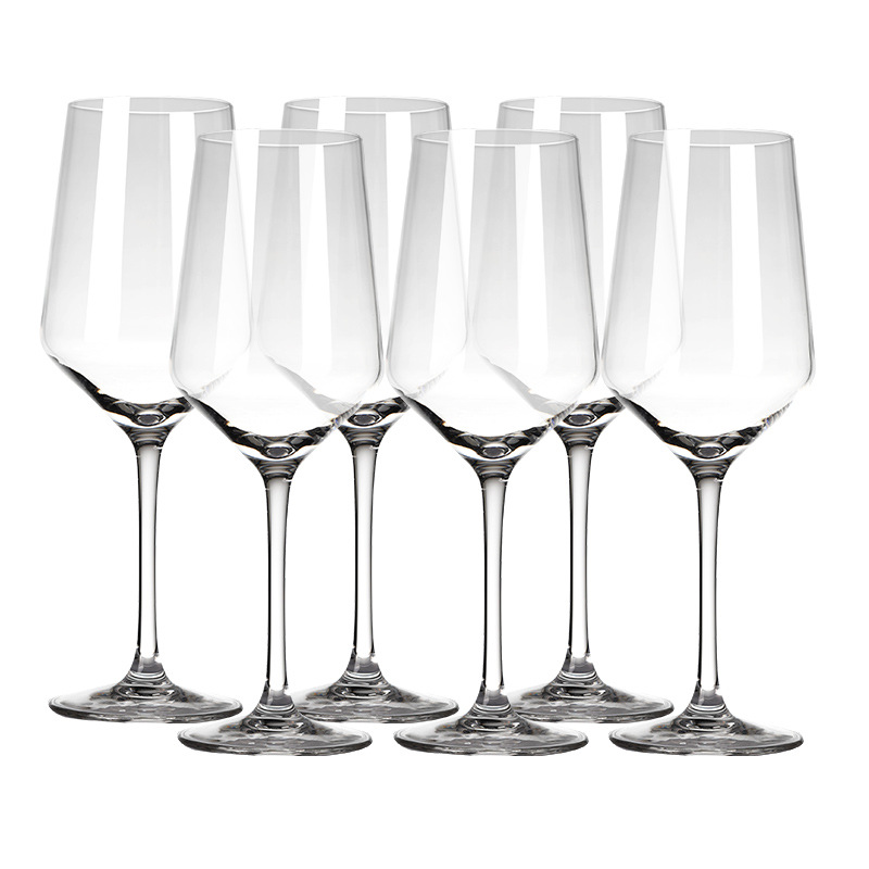 Wholesale of Bordeaux cold-cut red wine glasses, light luxury high-end highball glasses, wine glasses and glass cups for hotels and restaurants Item Picture