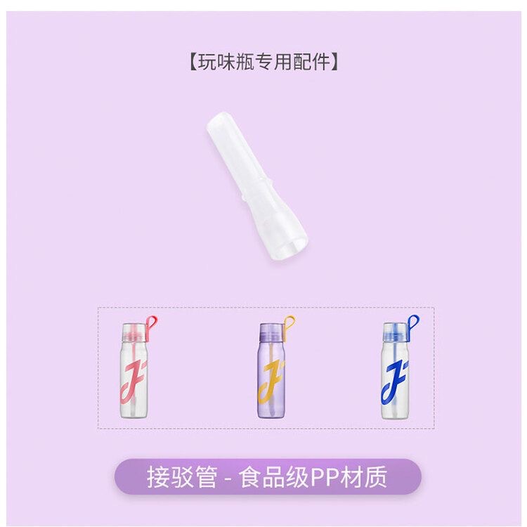 Joyfit Playful Bottle Drinking Magic Tool 650ml Water Cup Accessories Cup Lid Suction Nozzle Straw Handle Connection Tube details Picture