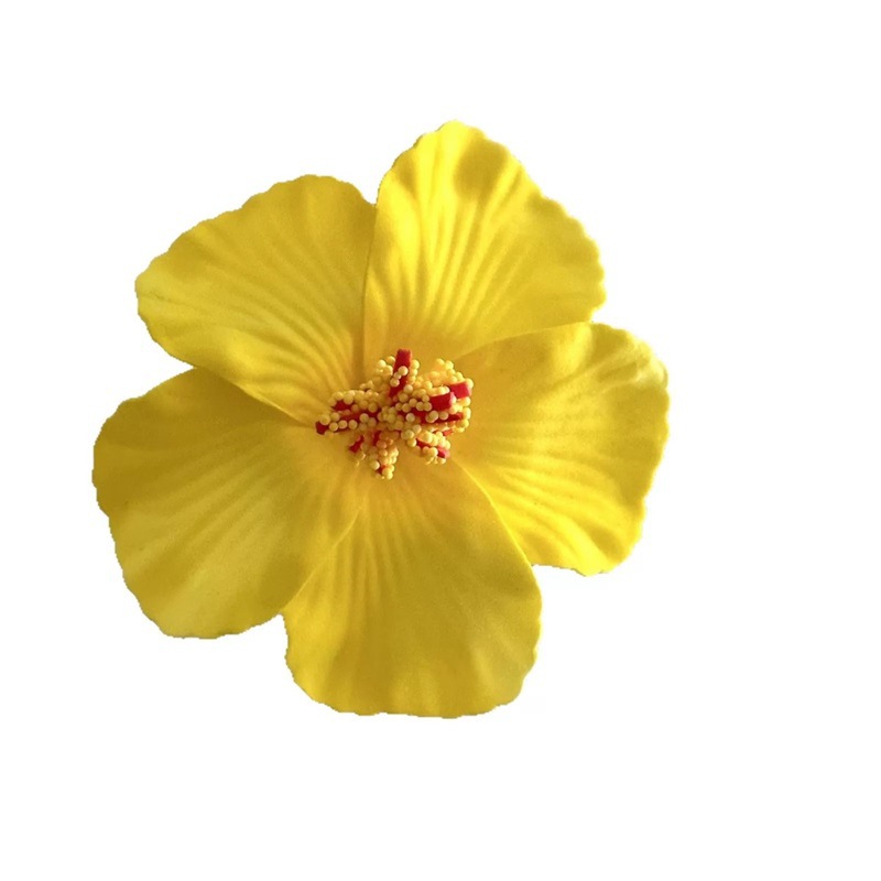 Sweet seaside beach hibiscus flower headwear, Hawaiian vacation style flower hair clip, Bohemian frangipani hair accessory Item Picture