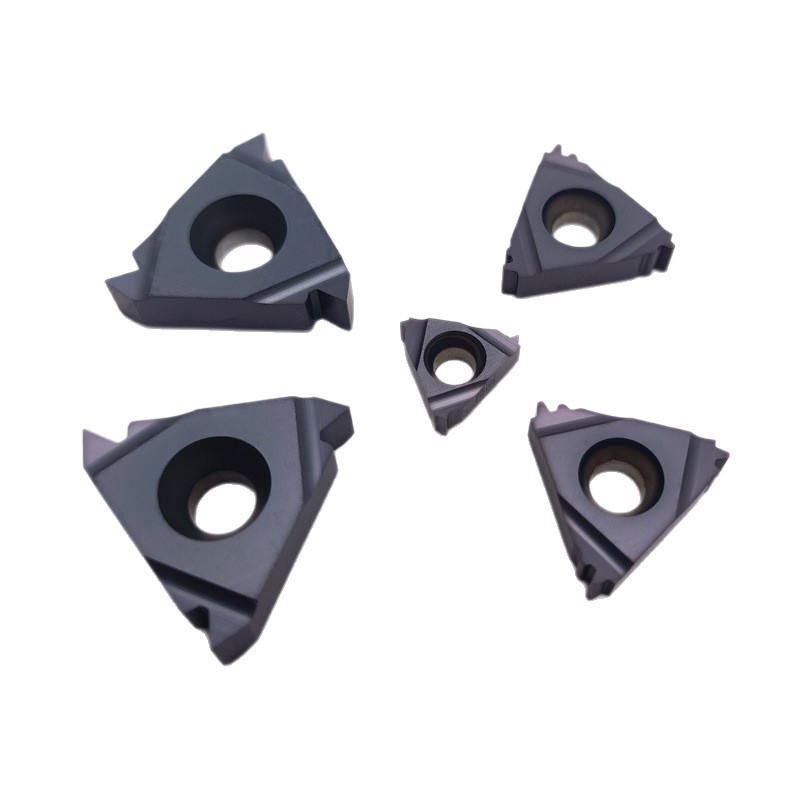 Zhuzhou 16ER1.5ISO black thread inserts for processing stainless steel special CNC external thread inserts with hard grain Application Scenario