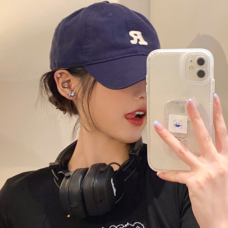 Exquisite zircon magnetic ear studs, women's no-ear piercings ear clips, ins light luxury fashion, versatile and simple earrings full figure