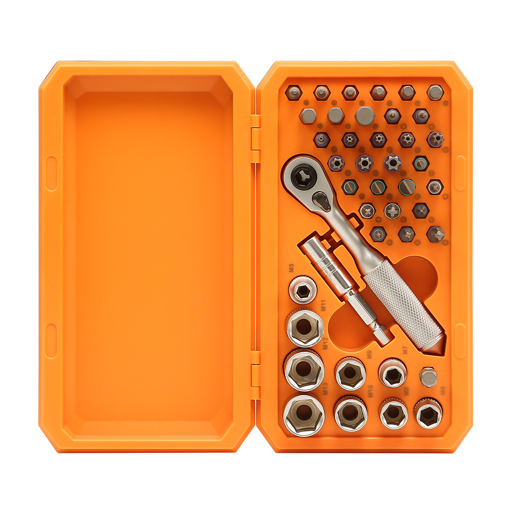 42-in-1 ratchet socket set, socket assembly, auto repair tools, household hardware tools, hexagonal socket screwdriver Item Picture