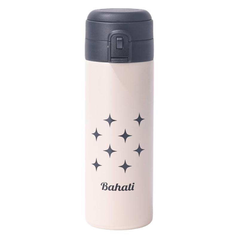 One-click pop-up cap 316 stainless steel insulated cup, outdoor portable double-pop-up cap straw cup, simple girls' water cup wholesale Item Picture