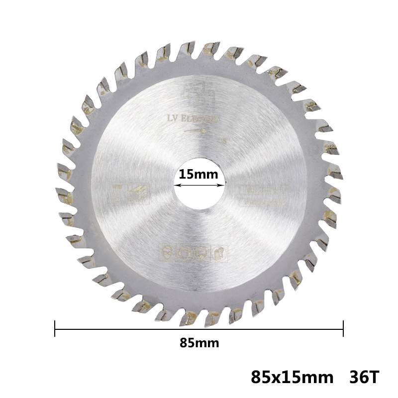 New woodworking machinery saw blade, hard alloy small circular saw blade, diameter 85*15 cutting blade, small saw blade wholesale undefined
