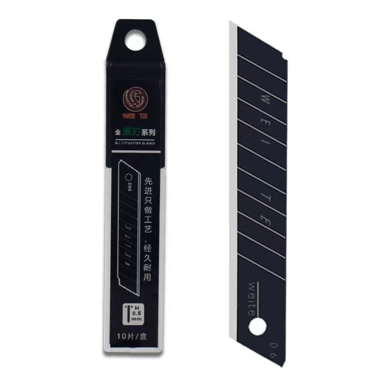 Factory direct delivery of stainless steel heavy-duty utility knives, thickened wallpaper knives, 18MM high-strength all-steel paper cutting knives undefined