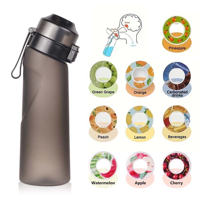 The new Cross-border 2025 Playful cup is a 10-flavor gradient water cup with 0 sugar and 0 calories. It is a scented cup with a fragrance ring from the original factory full figure