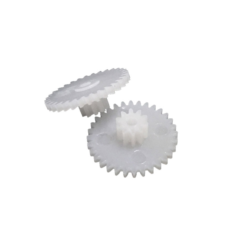 Double-layer gear 0.5 module 32+10-2A/2B double-row double-row stacked gear reduction gear toy accessory 32102a Item Picture