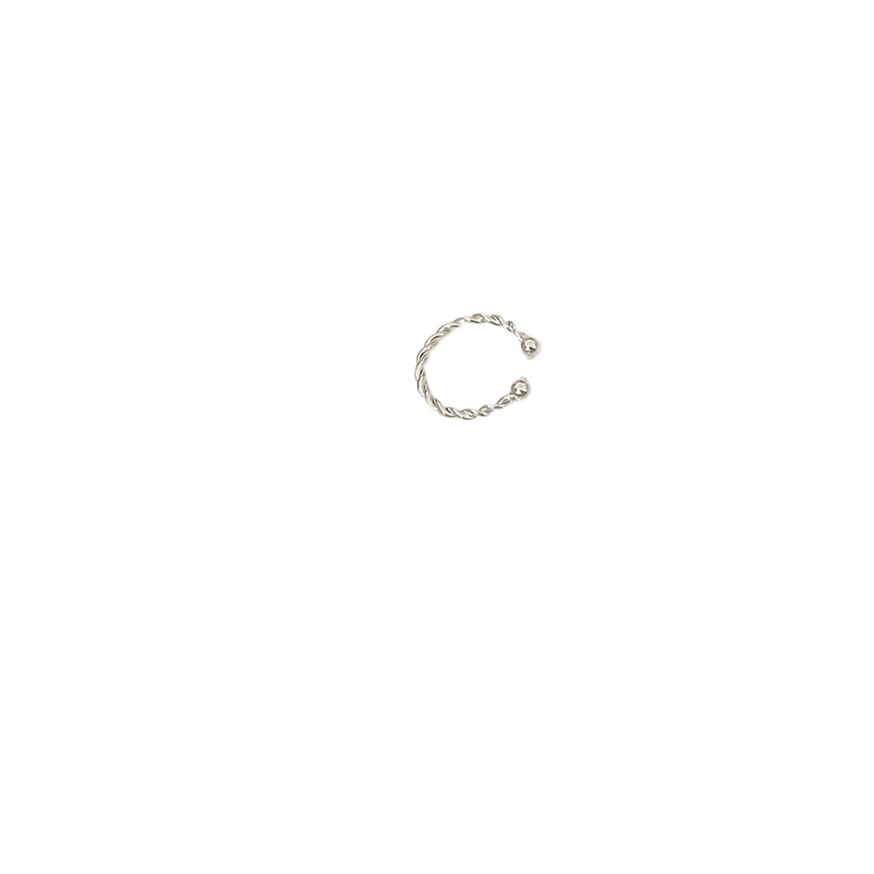 Simple design, ins twist opening, high-end and exquisite style ring, a niche design for women, simple and versatile ring for women Item Picture