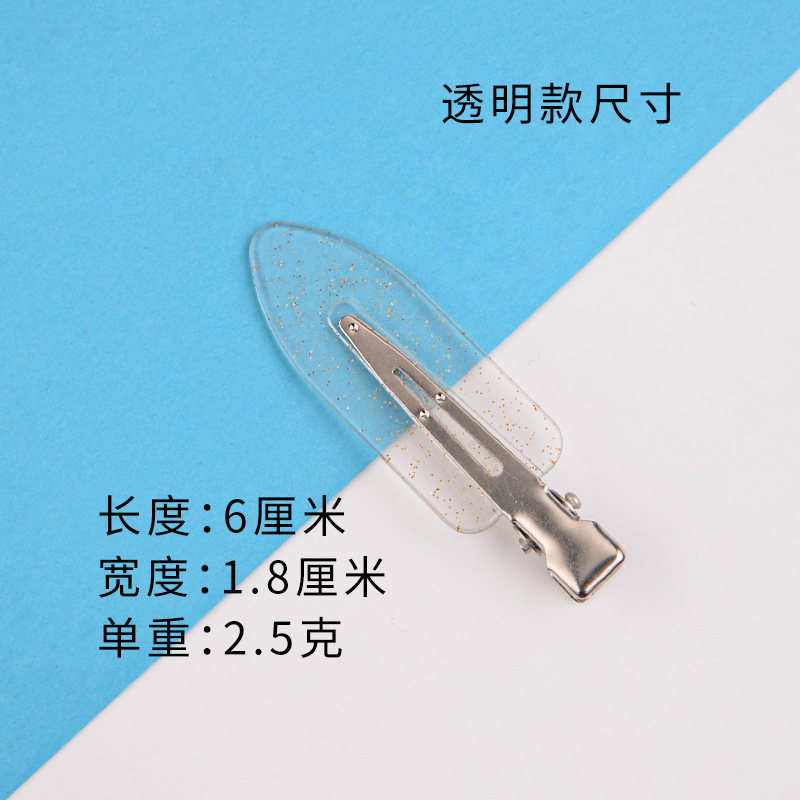diy cream hair clips of the same style as Internet celebrities, summer side hair clips, bangs clips, small hair clips, and headwear wholesale Application Scenario