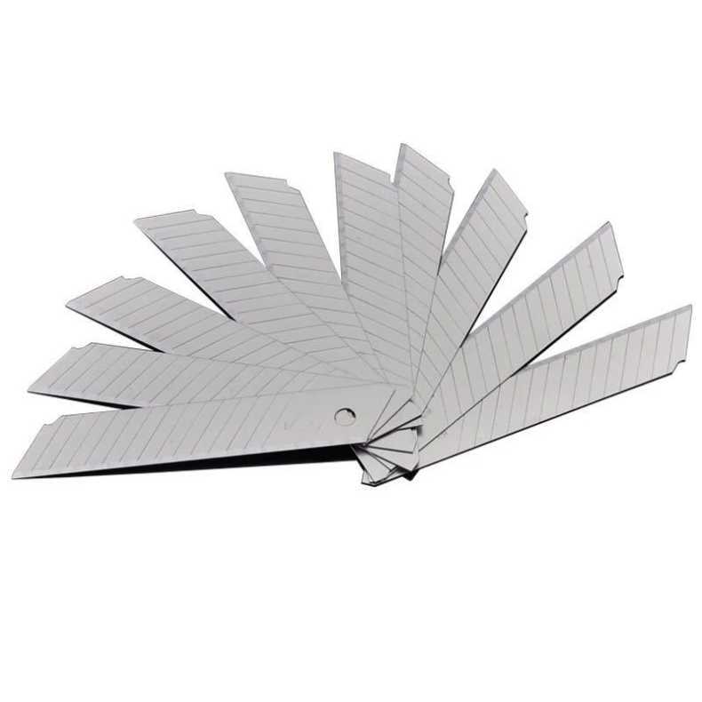 Factory wholesale 18mm industrial-grade utility blades, thickened SK5 black edge sharp blades, 9mm large wallpaper blades undefined